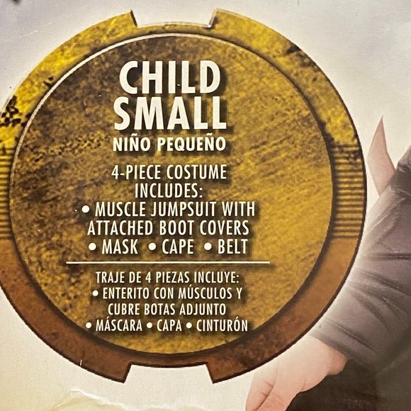 4 pcs Batman Halloween Costume child size Small - Picture 8 of 9